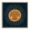 Stupell Industries Boho Smile Sun Framed Floater Canvas Wall Art Design by Carrie Cantwell